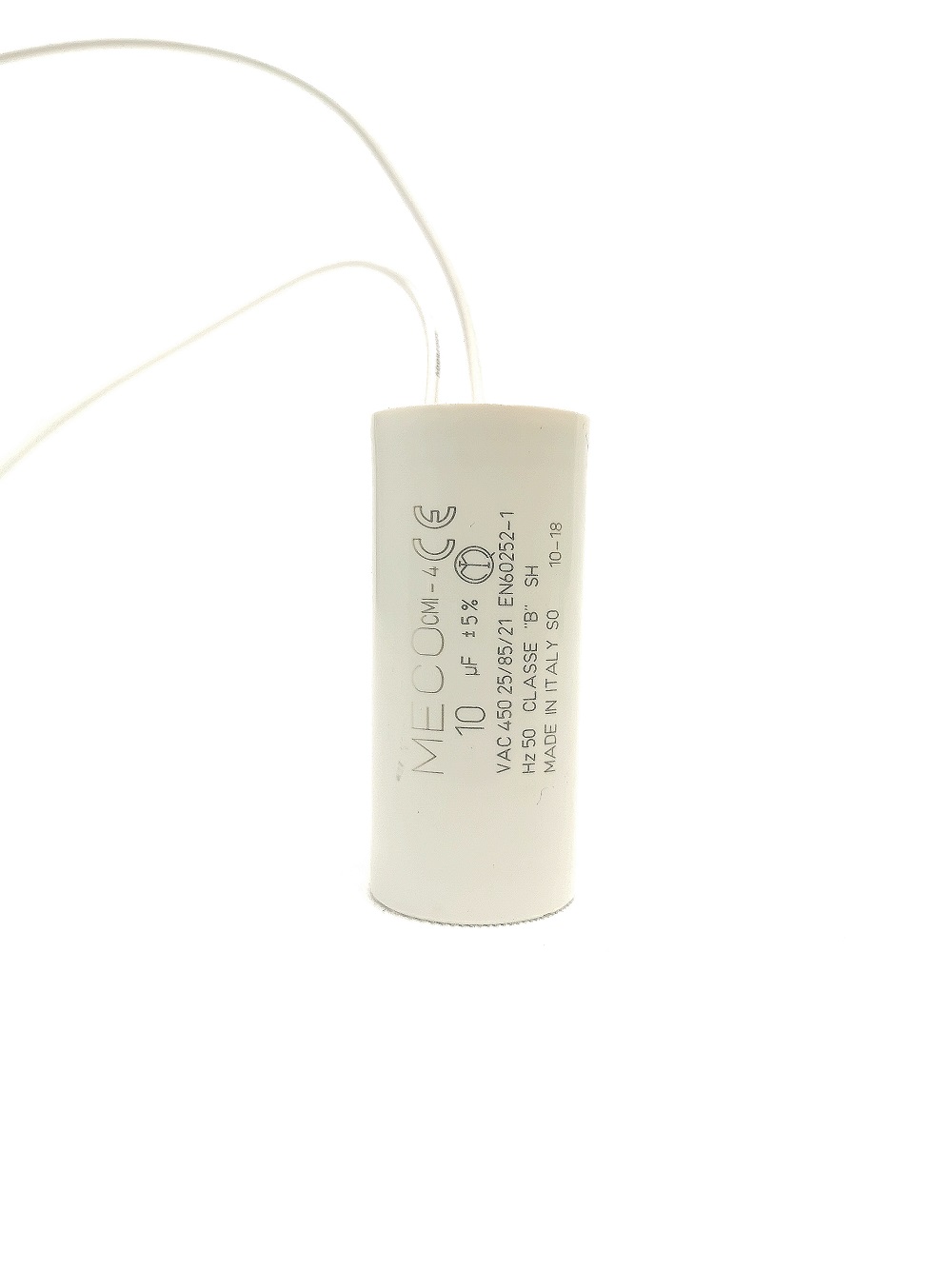 Condensateur de démarrage 10uF  450v pour moteur électrique monophasé – CONDO10UF
