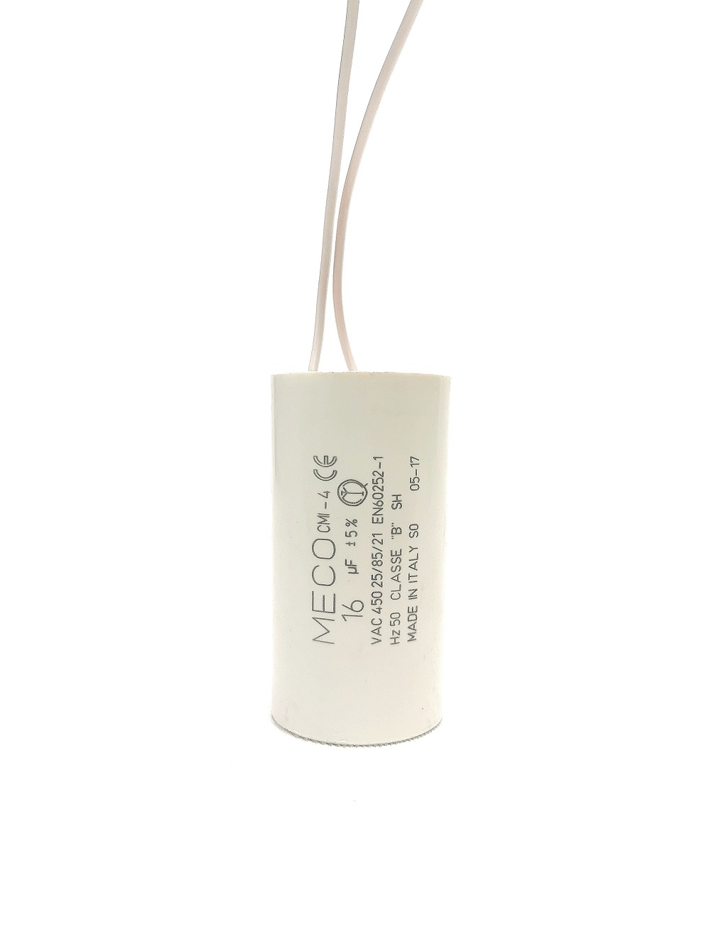 Condensateur de démarrage 16uF  450v pour moteur électrique monophasé – CONDO16UF