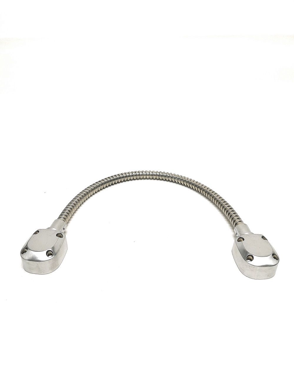 Passage de câble IZYX DLV40S inox pour portes battantes. Alimentation électro serrure ou ventouse électromagnétique. Diam.intérieur 9.5mm pour 40cm de long.