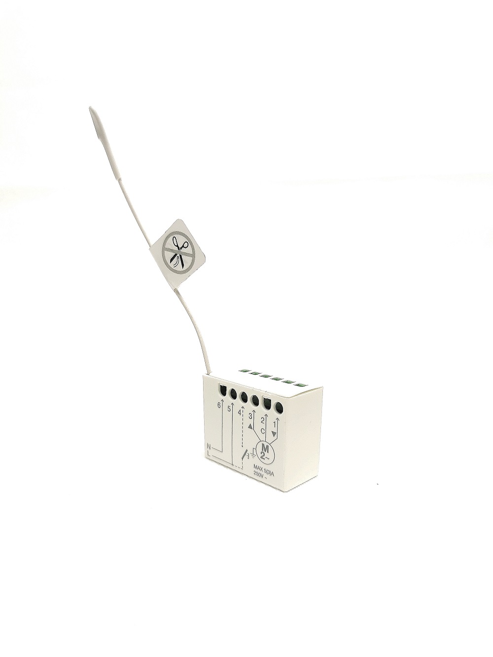 Logique de commande miniaturisée Nice TT2N avec récepteur radio intégré pour la commande d'un moteur 230 Vca jusqu'à 500W