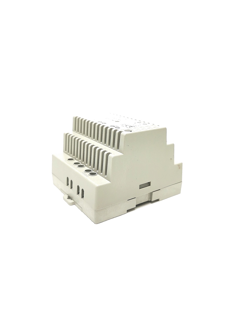 SEWOSY ADD1260 - Alimentation sur rail DIN 5 modules 12Vdc 4,5A. Classe 2. Protection par fusible électronique PTC. Dimensions 77 x 92 x 55,90 mm.